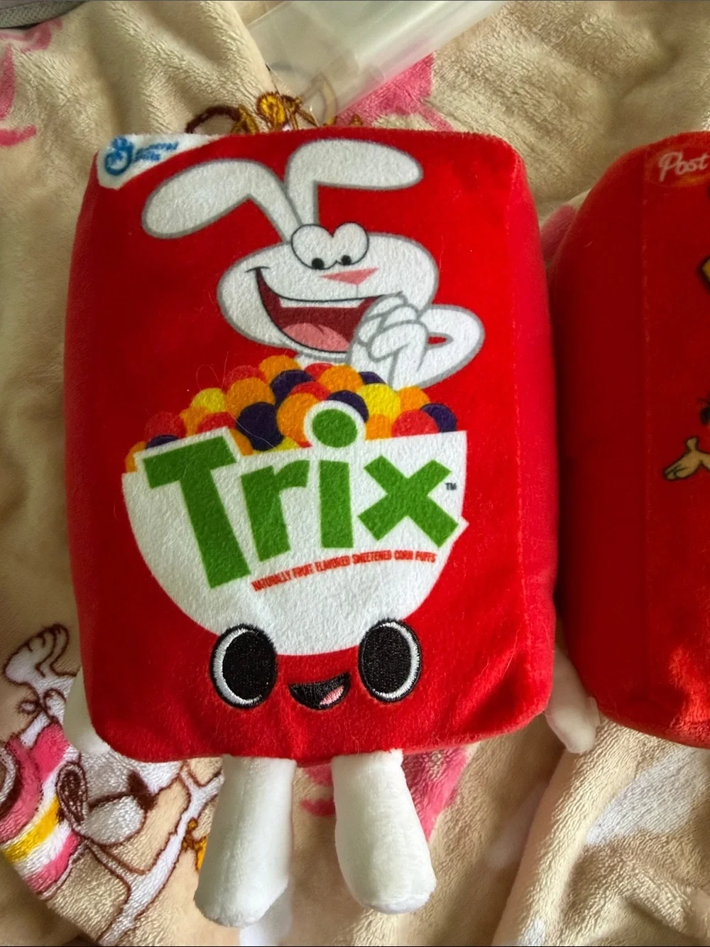 Fruity Pebbles & Trix Plush Plush Stuffed Animal Funko Cereal General Mills Toys